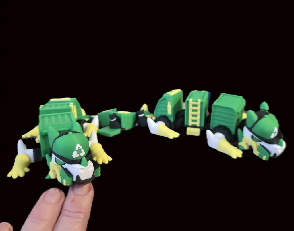 Baby Garbage Truck Dragon