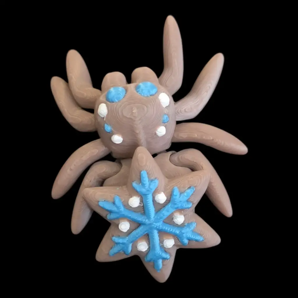 Snowflake Cookie Spider 
