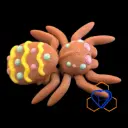 Tiny Easter Egg Cookie Spider