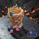 Flaming Dice Cup