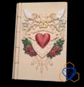 Cupid Heart Relic Book Box