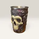 The Gilded Skull Tumbler