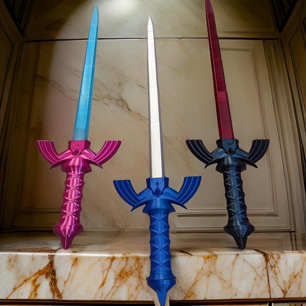 Master Sword: Hilt and Collapsible Blade
