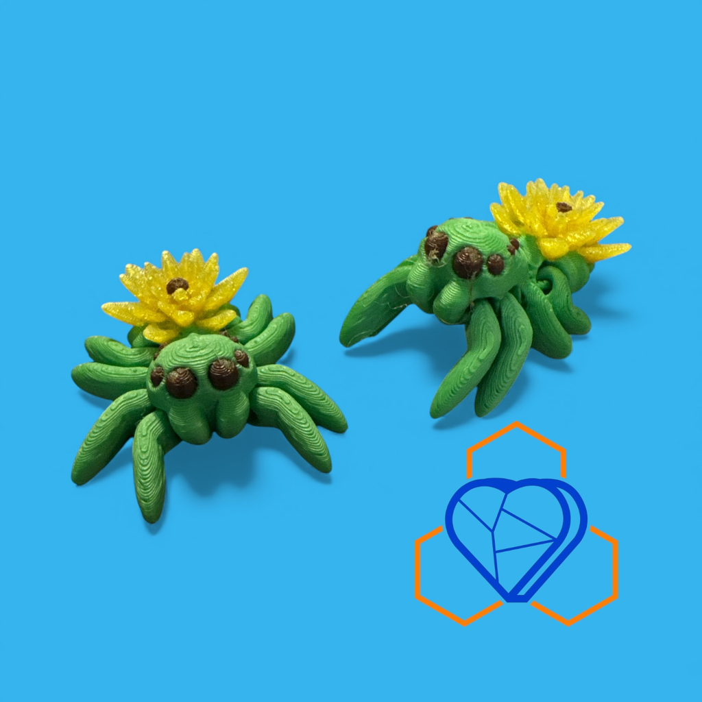 Tiny Sunflower Spider